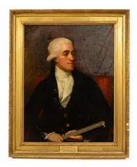 George Romney, Portrait of Sir George Augustus William Shuckburgh-Evelyn, 6th Bt., (1751-1804), oil on canvas
