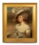 George Romney, Portrait of Julia Annabelle, Lady Shuckburgh (1756-1797), wife of Sir George Shuckburgh