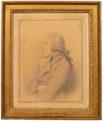 Henry Edridge, Portrait of a Gentleman, pencil