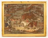 Samuel Henry Alken, Hare Crossing and The Kill, etching and aquatint