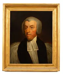 Portrait of the Rt Rev Folliot Herbert Walker Cornewall D. D., Bishop of Worcester (1754-1831) by William Owen, oil on panel, sold Apr 2024