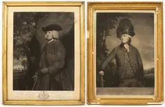 John Raphael Smith, Portrait of Rev Richard Robinson, mezzotint
