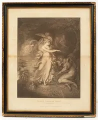 Peltro William Tomkins, Prince Arthur's Vision, after Fuseli, mezzotint