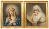 Emma, Lady Hamilton by Countess of Aboyne Catherine, pastel, sold Apr 2024