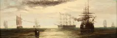 William Adolphus Knell, Crimean Transport, oil on board