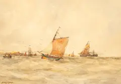 Aubrey Ramus, Folkestone, watercolour