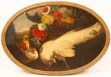 Melchior de Hondecoeter, A Blond Pheasant, oil on panel
