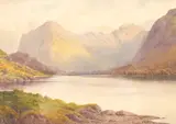 Edward H. Thompson, Buttermere, watercolour