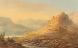 William Crouch, On the Borders of West Water, watercolour