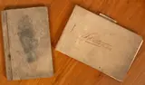 William George Simmonds, Two Artist's Sketchbooks, pencil on paper with cloth boards