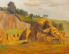 James Tarr, The Cornfield, oil on canvas