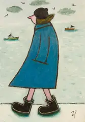 Joan Gillchrest, I Hate Being on Holiday, oil on board