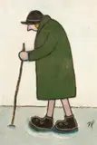 Joan Gillchrest, Just Going for a Walk, oil on board