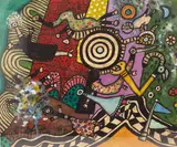 Alan Davie, Witches Flight