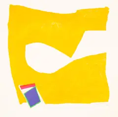 Sandra Blow, Inside Story, lithograph in colours