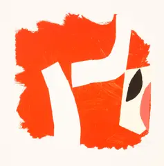 Sandra Blow, Through and Beyond, lithograph in colours