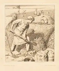 Stanley Anderson, Clamping Spuds, engraving