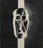 Zdzisław Stanek, Z CYKLU „ŚWIATŁOFORMY”, 1972, kolaż, tusz, karton