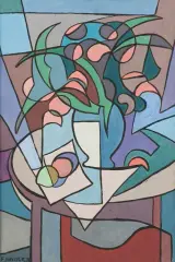 Fryderyk Antoni Hayder, Martwa natura, 1970, tempera, tektura