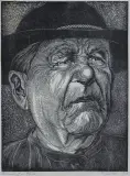 Paweł Steller, BACA, Z TEKI „TYPY POLSKIE”, 1936, drzeworyt, papier