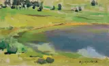 Michał Gorstkin-Wywiórski, JEZIORO WŚRÓD ŁĄK