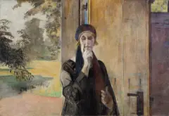 Jacek Malczewski, PORTRET ŻONY, ok. 1922-1924, olej, płótno