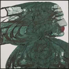 Zdzisław Beksiński, BEZ TYTUŁU, grafika komputerowa, pianka