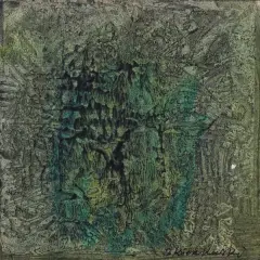 Bronisław Kierzkowski, Bez tytułu, 1960, technika własna, papier