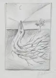 Rafał Olbiński, BEZ TYTUŁU, ołówek, papier