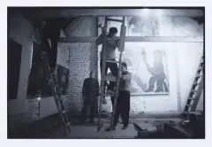 Tomasz Padzik, 21 fotografii z cyklu GRUPPAdzika, 1986-87/2007, fotografia czarno-biała