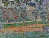 PEJZAŻ by Hanna Rudzka-Cybisowa, olej, płótno, sold Jan 2021
