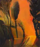 Joanna Wisławska, W GÓRĘ, 2006, akryl, płótno