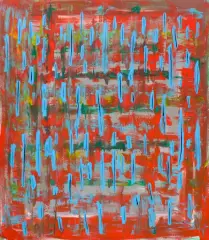Paweł Tkaczyk, Untitled, 2017, akryl, płótno