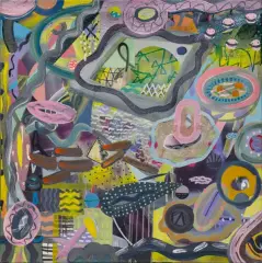 Anna Jarzymowska, Iluzja, 2018, olej, płótno