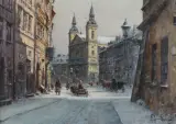 Władysław Chmieliński, ULICA FRETA, WIDOK NA KOŚCIÓŁ ŚW. DUCHA