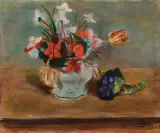 Henryk Hayden, KWIATY W PORCELANOWYM WAZONIE