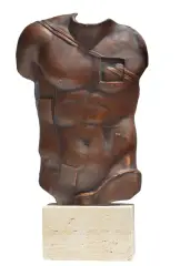 PERSEUSZ by Igor Mitoraj, 1988, brąz, kamień, sold Dec 2020