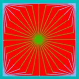 Richard Anuszkiewicz, Christmas Star for the MoMA