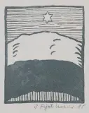 Stanisław Fijałkowski, Bez TYTUŁU, 1985, litografia, papier