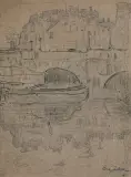 Eugeniusz Zak, WIDOK NA PONT NEUF W PARYŻU