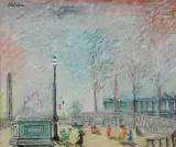 Alice Halicka, PARYŻ. OGRODY TUILERIES