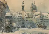 Władysław Chmieliński, WIDOK NA KOLUMNĘ ZYGMUNTA, PRZED 1947