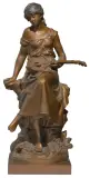 Auguste Moreau, DZIEWCZYNA Z MANDOLINĄ