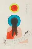 PROROK JONASZ by Jerzy Nowosielski, ok. 1982, akwarela, tempera, ołówek, papier, sold Oct 2020