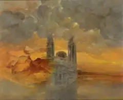 Zdzisław Beksiński, Z-13, 1988, olej, płyta