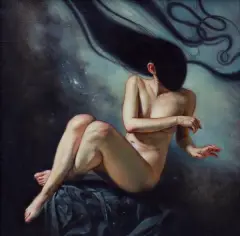 Last light by Anna Tomicka, 2020, olej, płótno, sold Oct 2020