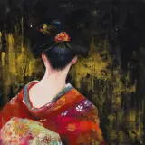 Patrycja Kruszyńska-Mikulska, Z cyklu Kimono i wachlarz, Geisha II