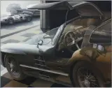 Andrzej Jakub Kapica, 300 SLR, 2020, akryl, płótno