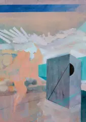 DYM III by Monika Stolarska, 2019, olej, płótno, offered Sep 2020