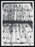 ZNAKI by Jan Tarasin, 1990, serigrafia, papier, sold Sep 2020